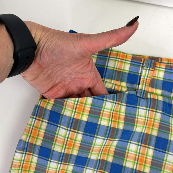 Jones New York Women's Plaid Bermuda Long Shorts - Picture 2 of 10